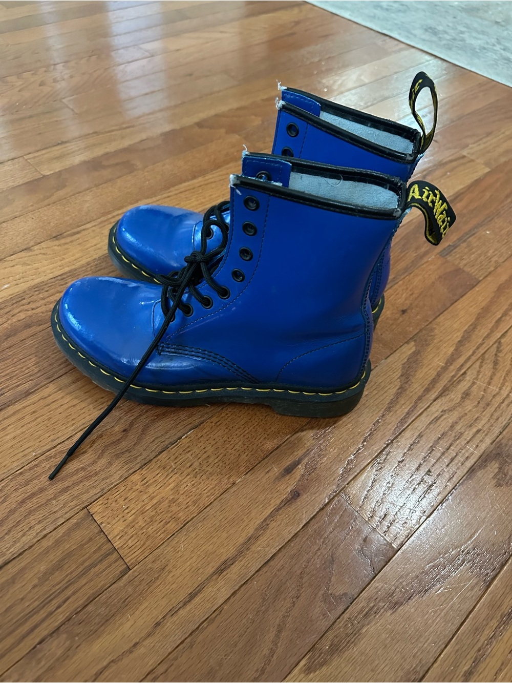 Blue Doc Martens women’s size 8 - Picture 4 of 6